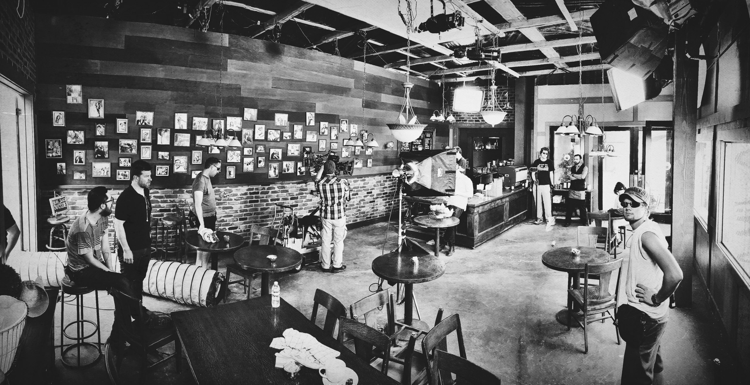 Hogan Directing on Set